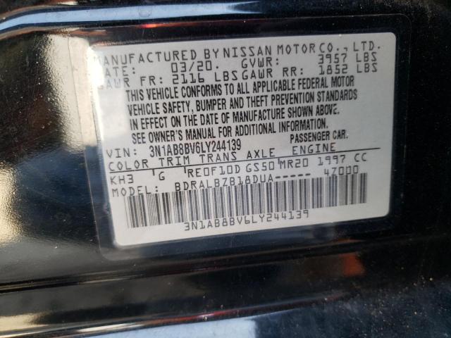 Photo 12 VIN: 3N1AB8BV6LY244139 - NISSAN SENTRA 