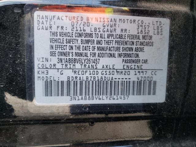 Photo 9 VIN: 3N1AB8BV6LY261457 - NISSAN SENTRA S 