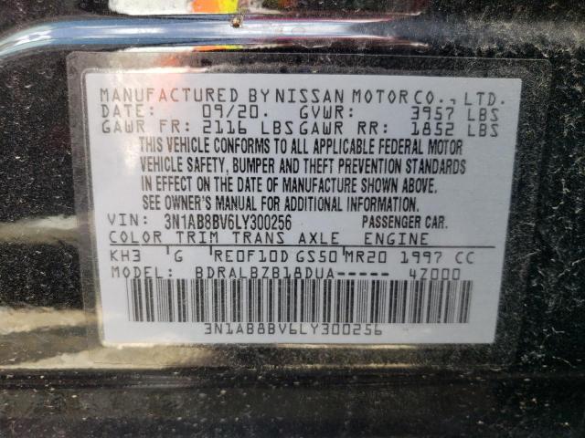 Photo 9 VIN: 3N1AB8BV6LY300256 - NISSAN SENTRA S 