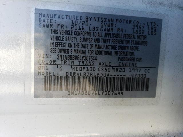 Photo 12 VIN: 3N1AB8BV6LY307644 - NISSAN SENTRA S 