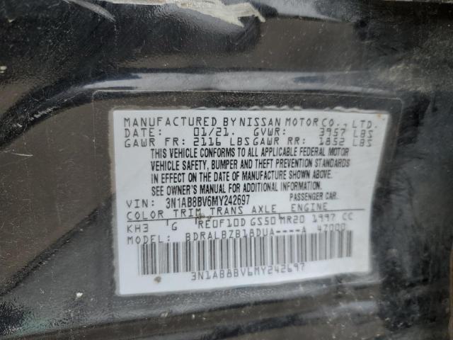 Photo 11 VIN: 3N1AB8BV6MY242697 - NISSAN SENTRA 