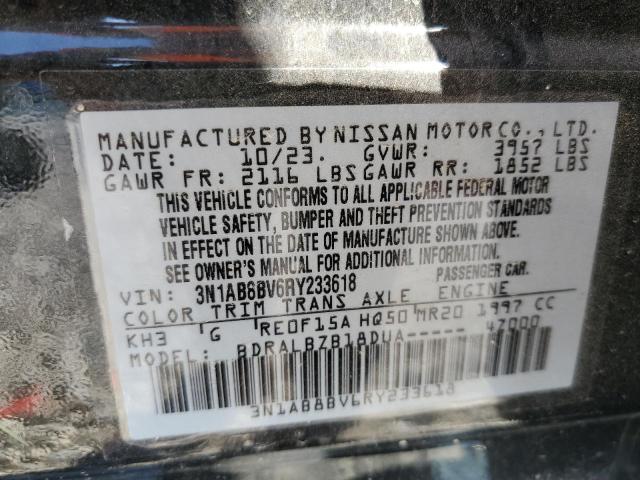 Photo 11 VIN: 3N1AB8BV6RY233618 - NISSAN SENTRA S 