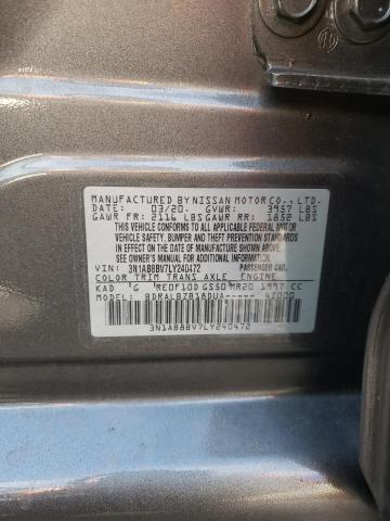 Photo 12 VIN: 3N1AB8BV7LY240472 - NISSAN SENTRA 