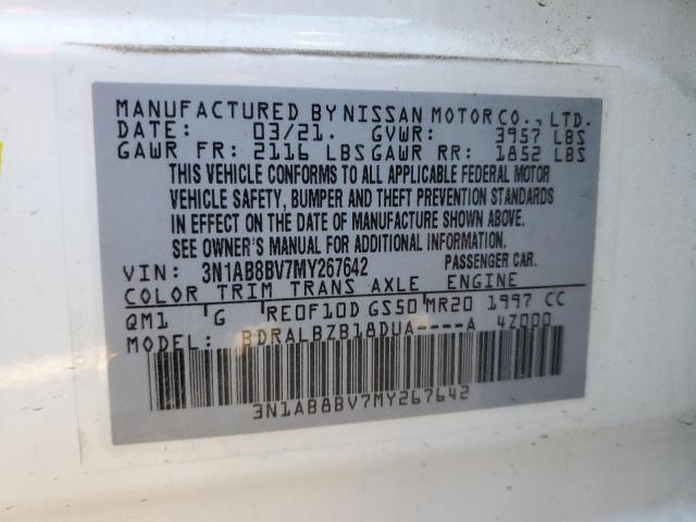 Photo 11 VIN: 3N1AB8BV7MY267642 - NISSAN SENTRA 