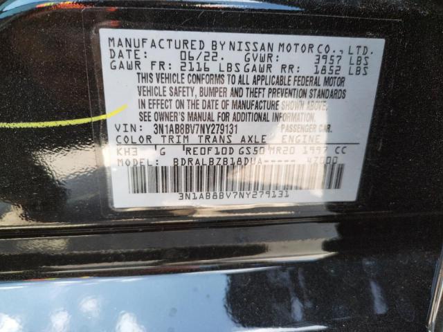 Photo 11 VIN: 3N1AB8BV7NY279131 - NISSAN SENTRA S 