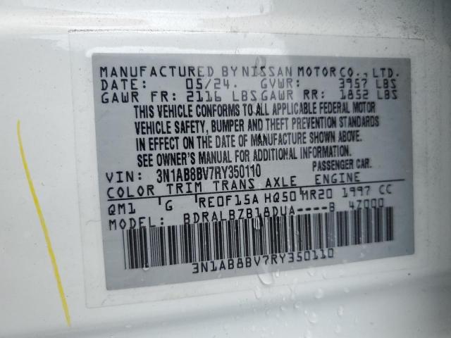 Photo 12 VIN: 3N1AB8BV7RY350110 - NISSAN SENTRA S 