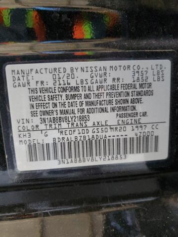 Photo 11 VIN: 3N1AB8BV8LY218853 - NISSAN SENTRA S 