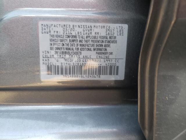 Photo 9 VIN: 3N1AB8BV8LY245678 - NISSAN SENTRA S 