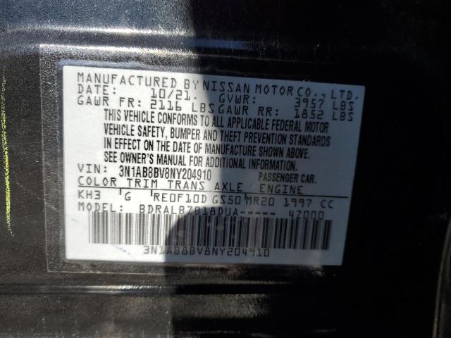 Photo 11 VIN: 3N1AB8BV8NY204910 - NISSAN SENTRA 