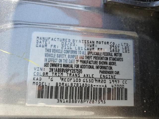 Photo 11 VIN: 3N1AB8BV8PY287595 - NISSAN SENTRA 