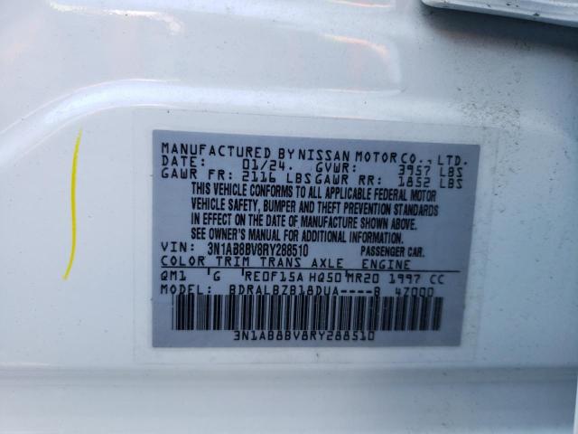 Photo 12 VIN: 3N1AB8BV8RY288510 - NISSAN SENTRA S 