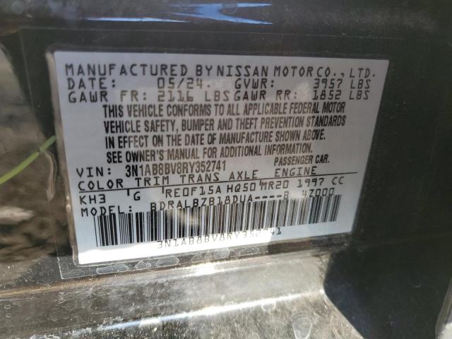 Photo 11 VIN: 3N1AB8BV8RY352741 - NISSAN SENTRA S 