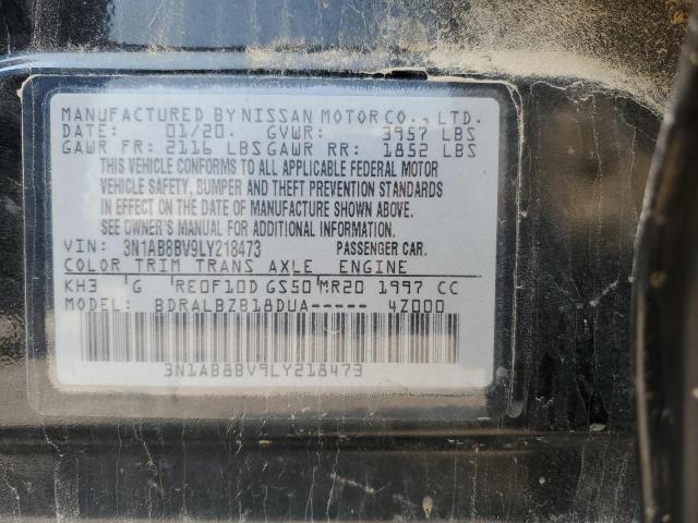 Photo 11 VIN: 3N1AB8BV9LY218473 - NISSAN SENTRA S 