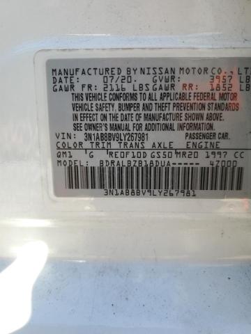 Photo 12 VIN: 3N1AB8BV9LY267981 - NISSAN SENTRA 