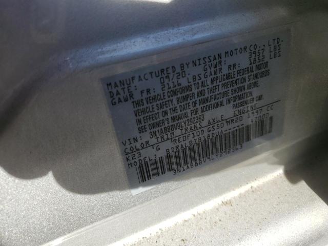 Photo 11 VIN: 3N1AB8BV9LY292363 - NISSAN SENTRA 