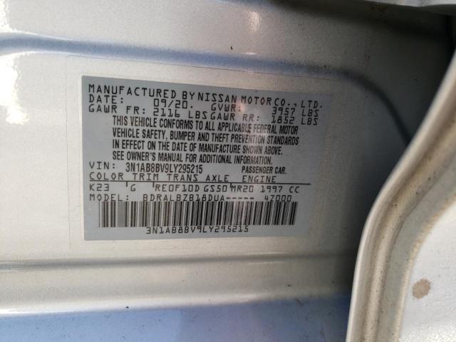 Photo 11 VIN: 3N1AB8BV9LY295215 - NISSAN SENTRA S 