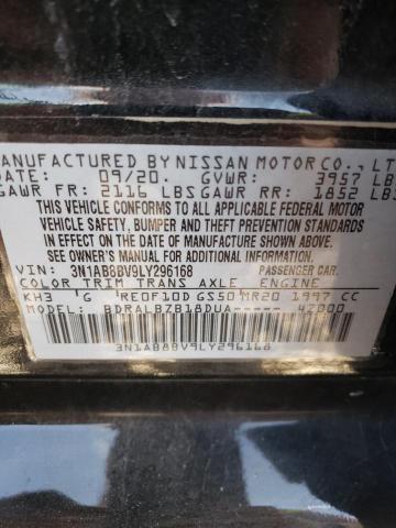 Photo 11 VIN: 3N1AB8BV9LY296168 - NISSAN SENTRA S 