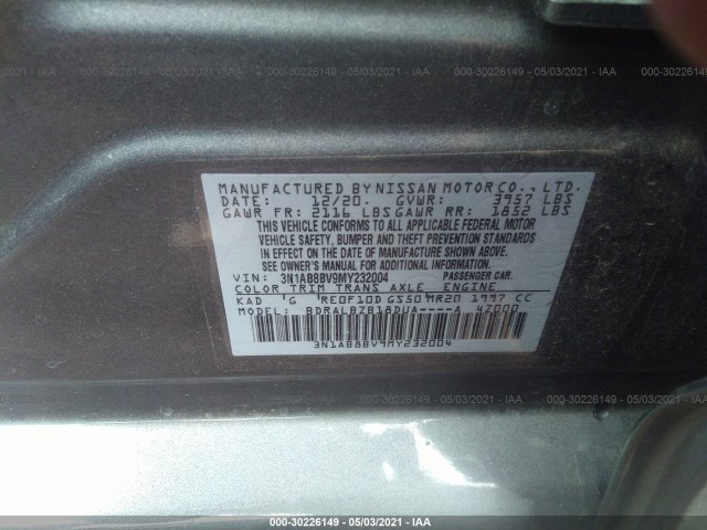 Photo 8 VIN: 3N1AB8BV9MY232004 - NISSAN SENTRA 