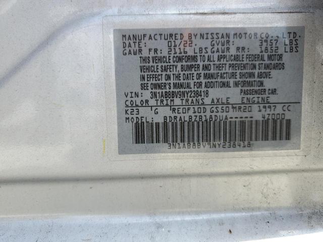 Photo 11 VIN: 3N1AB8BV9NY238418 - NISSAN SENTRA S 