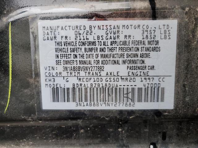 Photo 11 VIN: 3N1AB8BV9NY277882 - NISSAN SENTRA S 