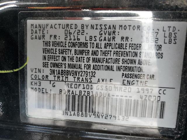 Photo 12 VIN: 3N1AB8BV9NY279132 - NISSAN SENTRA S 