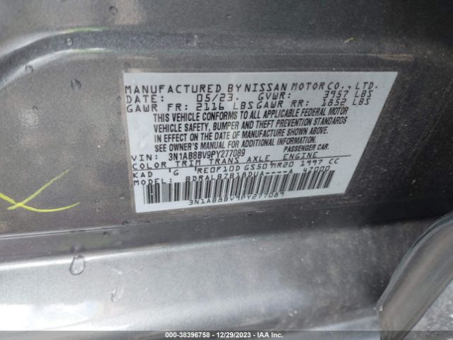 Photo 8 VIN: 3N1AB8BV9PY277089 - NISSAN SENTRA 