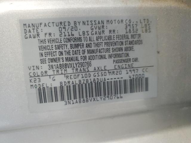 Photo 11 VIN: 3N1AB8BVXLY290766 - NISSAN SENTRA S 