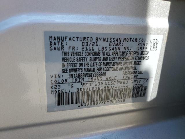 Photo 11 VIN: 3N1AB8BVXMY268848 - NISSAN SENTRA S 