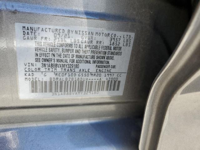 Photo 11 VIN: 3N1AB8BVXMY329180 - NISSAN SENTRA S 