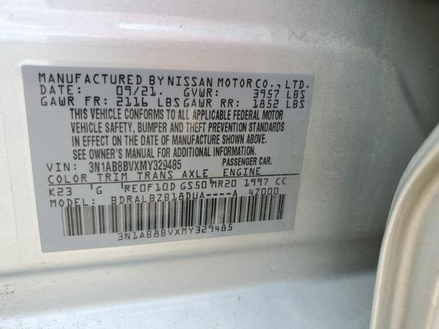 Photo 11 VIN: 3N1AB8BVXMY329485 - NISSAN SENTRA S 