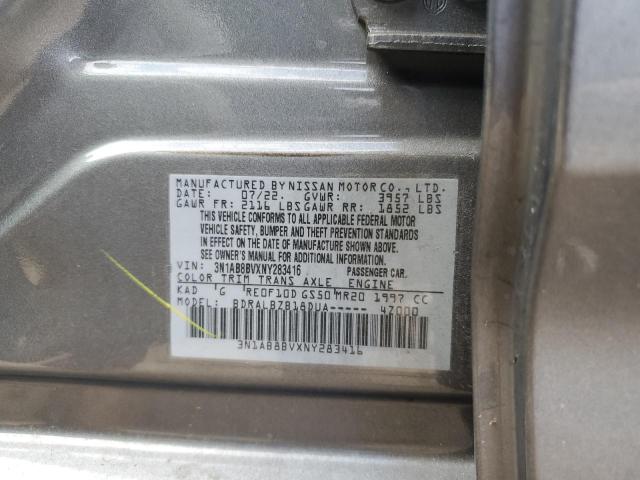 Photo 12 VIN: 3N1AB8BVXNY283416 - NISSAN SENTRA 