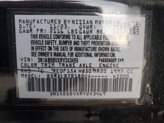 Photo 12 VIN: 3N1AB8BVXRY243469 - NISSAN SENTRA S 