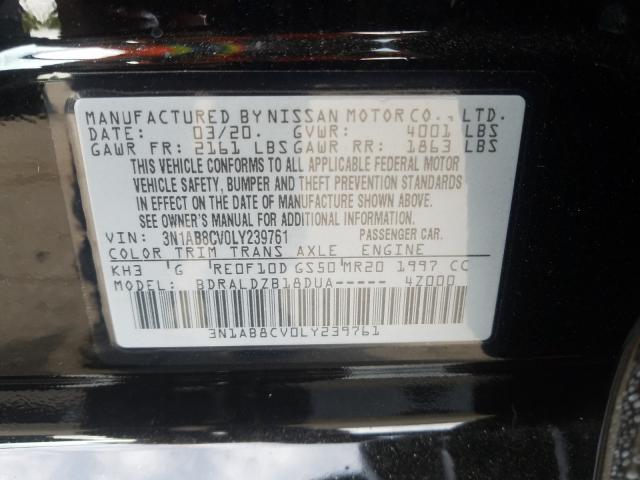 Photo 9 VIN: 3N1AB8CV0LY239761 - NISSAN SENTRA SV 