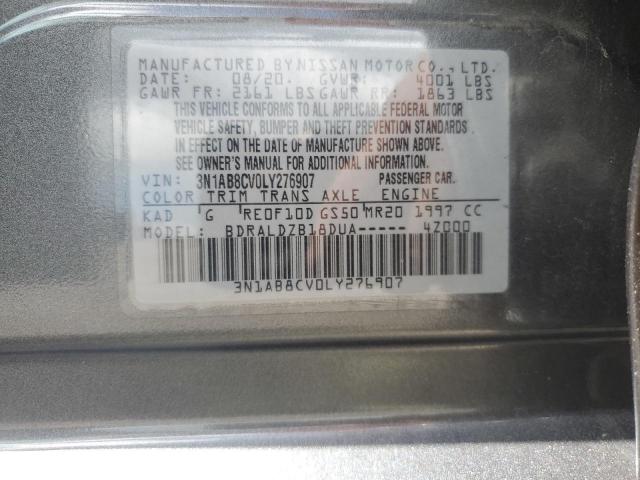 Photo 11 VIN: 3N1AB8CV0LY276907 - NISSAN SENTRA 