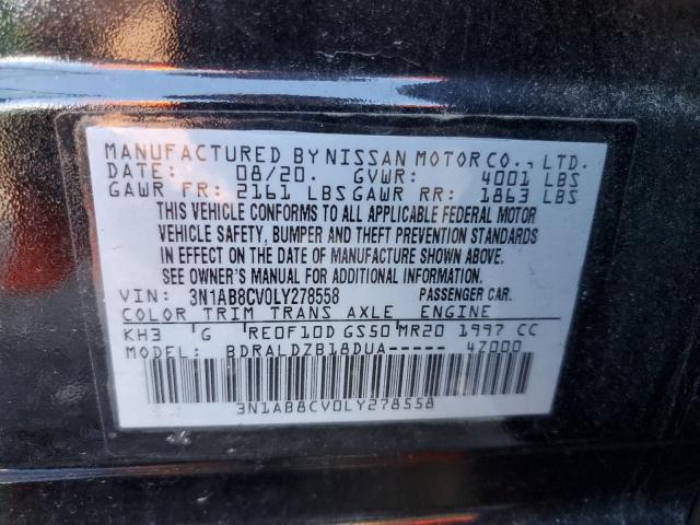 Photo 12 VIN: 3N1AB8CV0LY278558 - NISSAN SENTRA SV 