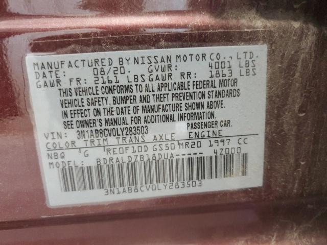 Photo 11 VIN: 3N1AB8CV0LY283503 - NISSAN SENTRA 