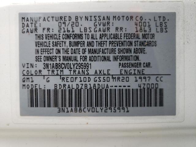 Photo 11 VIN: 3N1AB8CV0LY295991 - NISSAN SENTRA 