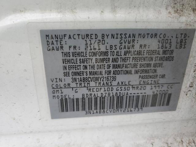 Photo 11 VIN: 3N1AB8CV0MY216739 - NISSAN SENTRA 