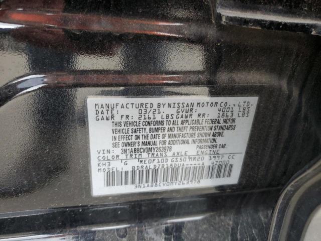 Photo 11 VIN: 3N1AB8CV0MY263978 - NISSAN SENTRA SV 