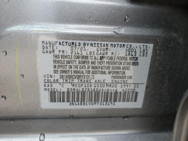 Photo 11 VIN: 3N1AB8CV0MY313195 - NISSAN SENTRA 