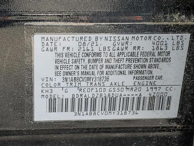 Photo 11 VIN: 3N1AB8CV0MY318736 - NISSAN SENTRA 