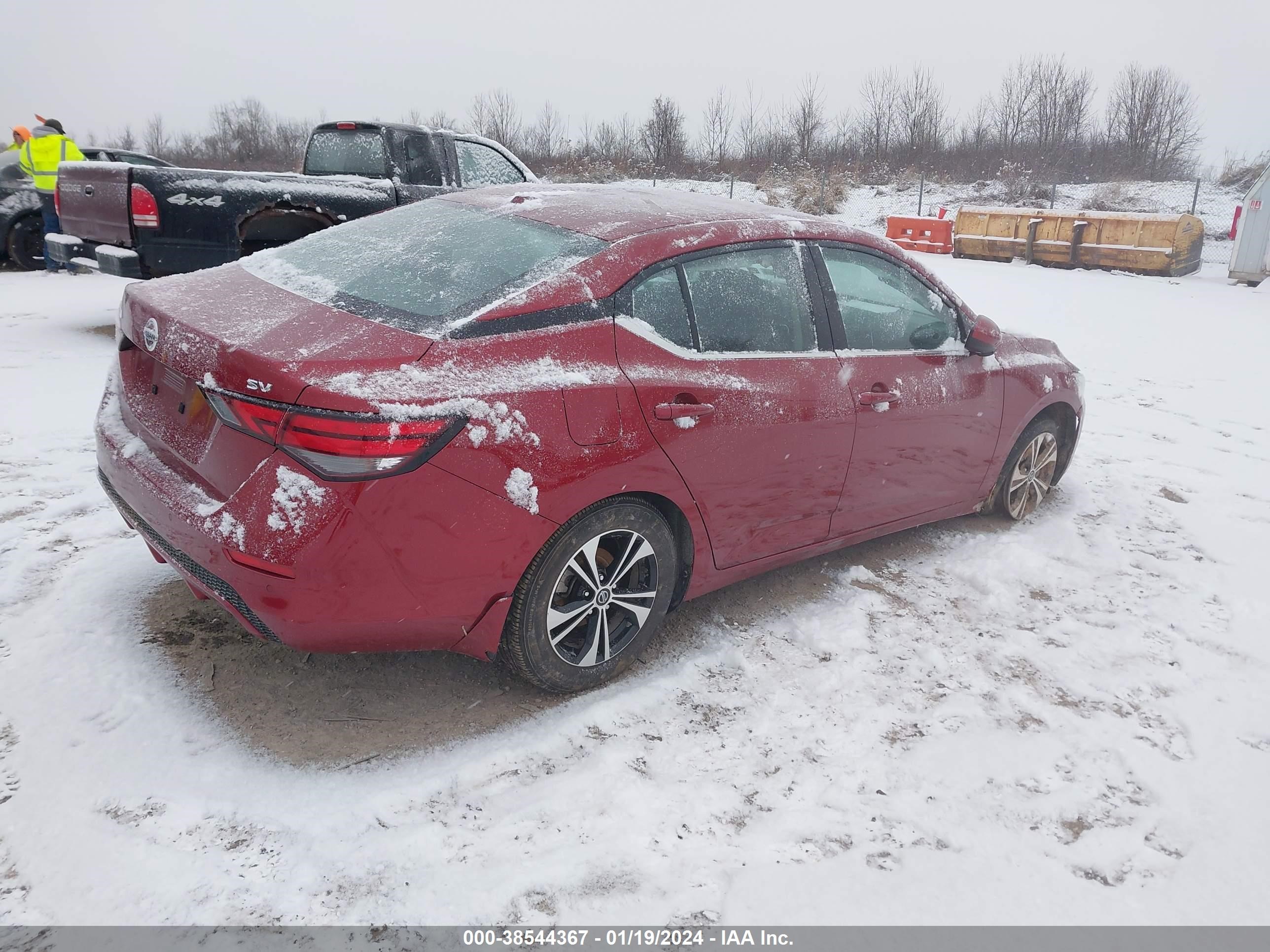 Photo 3 VIN: 3N1AB8CV0NY208383 - NISSAN SENTRA 