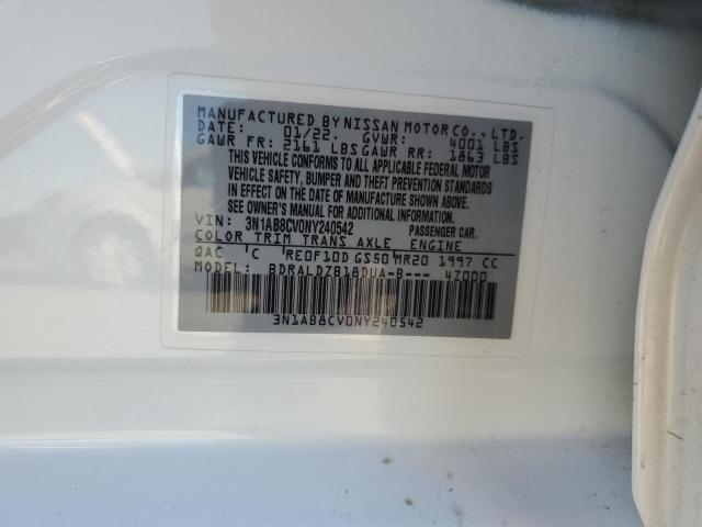 Photo 11 VIN: 3N1AB8CV0NY240542 - NISSAN SENTRA 