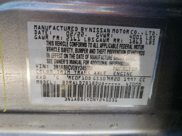 Photo 11 VIN: 3N1AB8CV0NY245031 - NISSAN SENTRA 