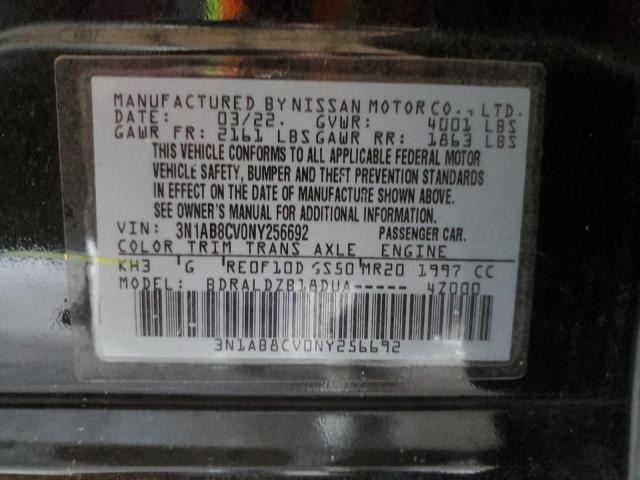 Photo 11 VIN: 3N1AB8CV0NY256692 - NISSAN SENTRA SV 