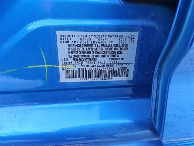 Photo 12 VIN: 3N1AB8CV0PY256968 - NISSAN SENTRA SV 