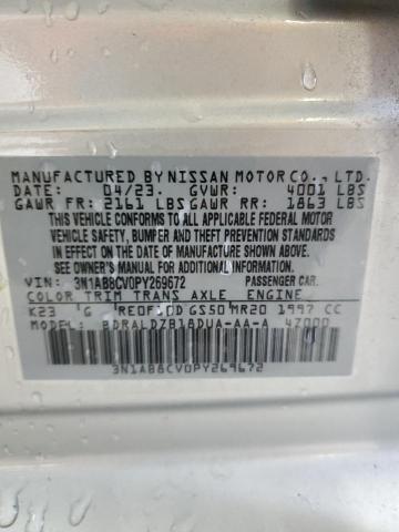 Photo 11 VIN: 3N1AB8CV0PY269672 - NISSAN SENTRA 