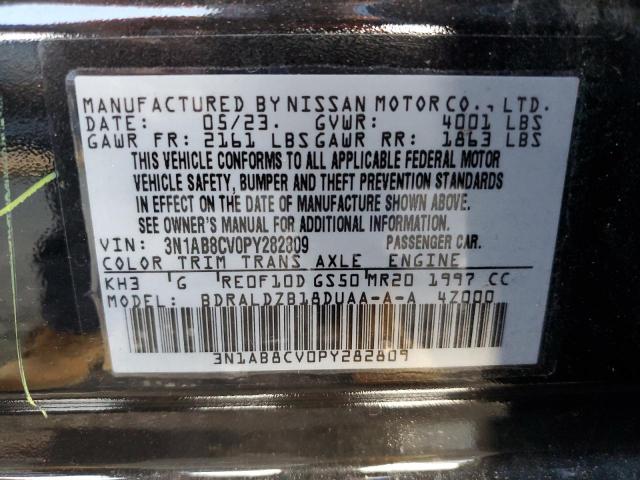 Photo 11 VIN: 3N1AB8CV0PY282809 - NISSAN SENTRA 