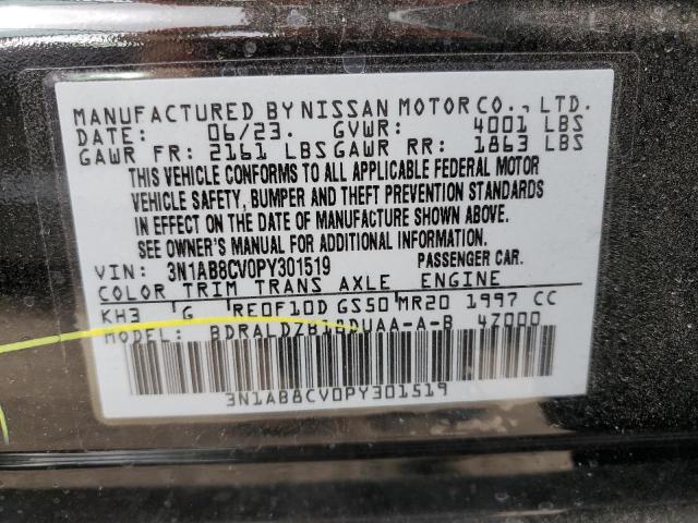 Photo 11 VIN: 3N1AB8CV0PY301519 - NISSAN SENTRA 