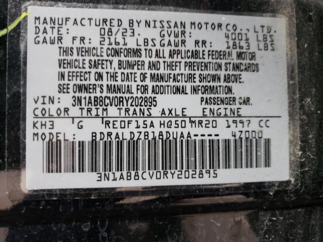 Photo 12 VIN: 3N1AB8CV0RY202895 - NISSAN SENTRA SV 